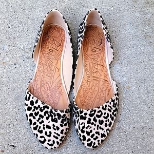 Blowfish leopard print flats